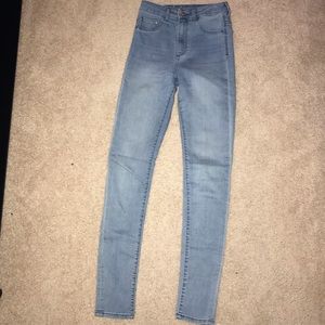 H&M denim high waist 26/32